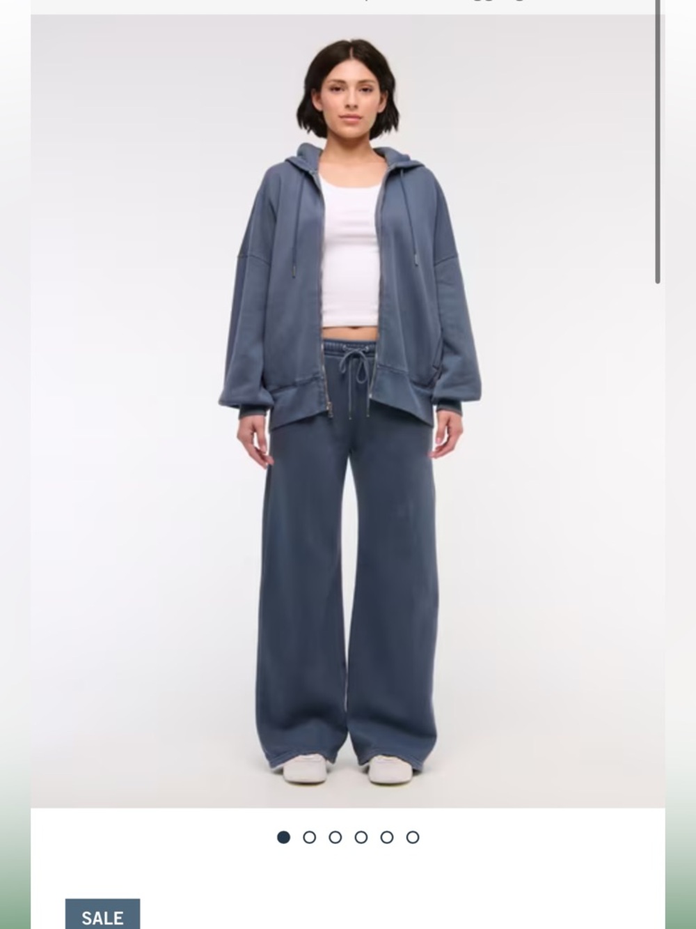 Abercrombie wide leg sweatpants